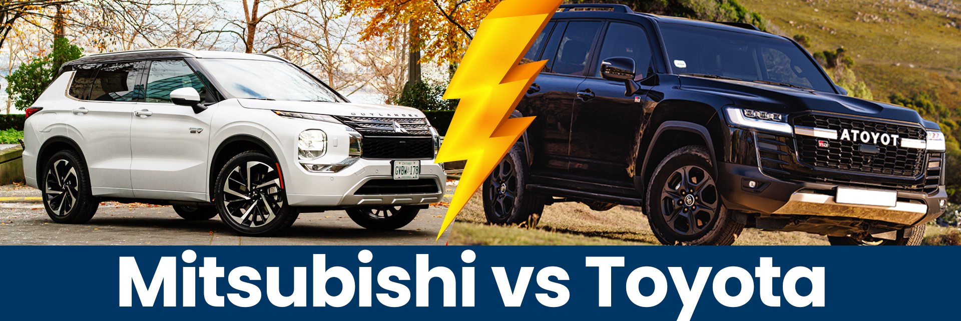 Mitsubishi vs Toyota HeadtoHead Comparison in 2024